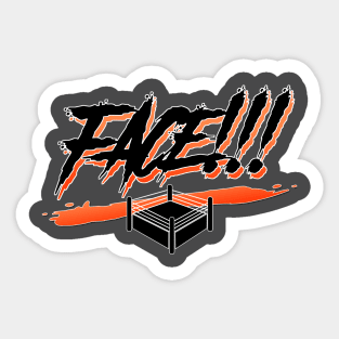 FACE!!! Sticker